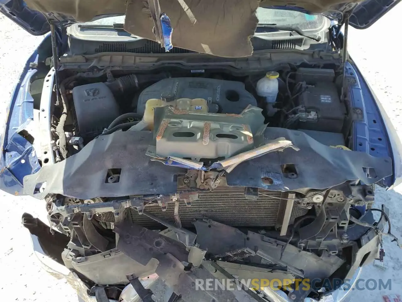 11 fotografías del automóvil dañado 1C6RR7SM2KS682027 RAM 1500 2019