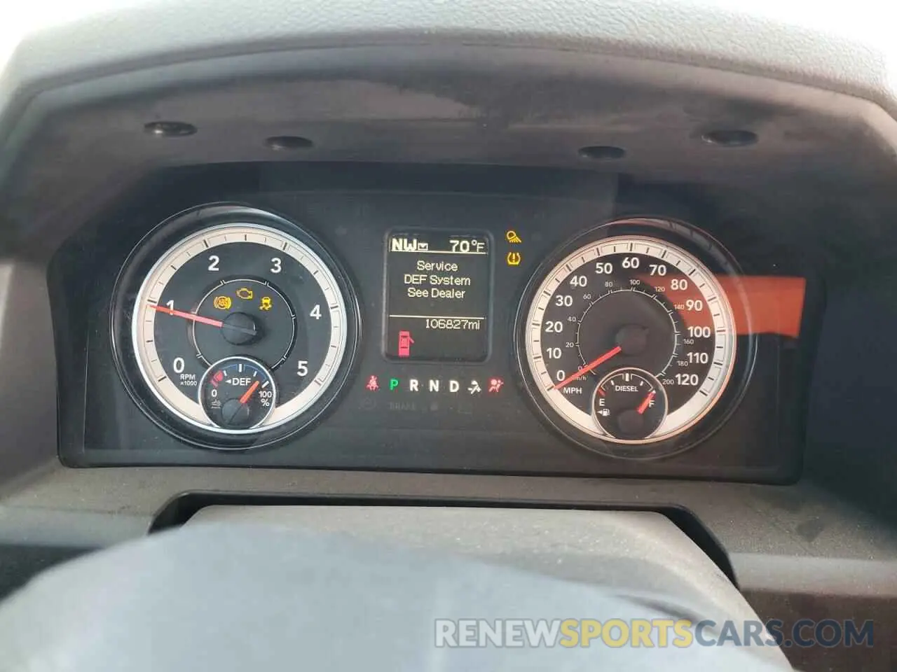 9 fotografías del automóvil dañado 1C6RR7SM2KS682027 RAM 1500 2019