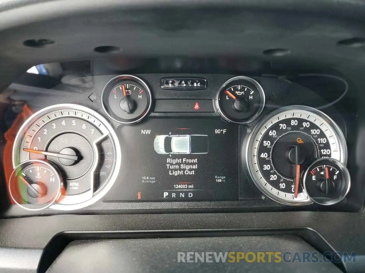 9 fotografías del automóvil dañado 1C6RR7TT0KS521875 RAM 1500 2019