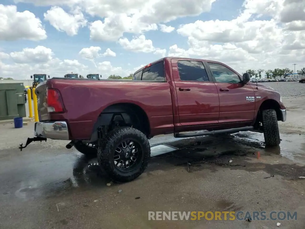3 fotografías del automóvil dañado 1C6RR7TT0KS614461 RAM 1500 2019