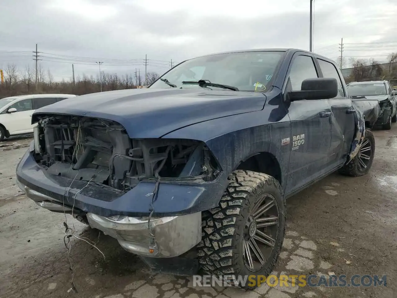 1 fotografías del automóvil dañado 1C6RR7TT0KS696398 RAM 1500 2019