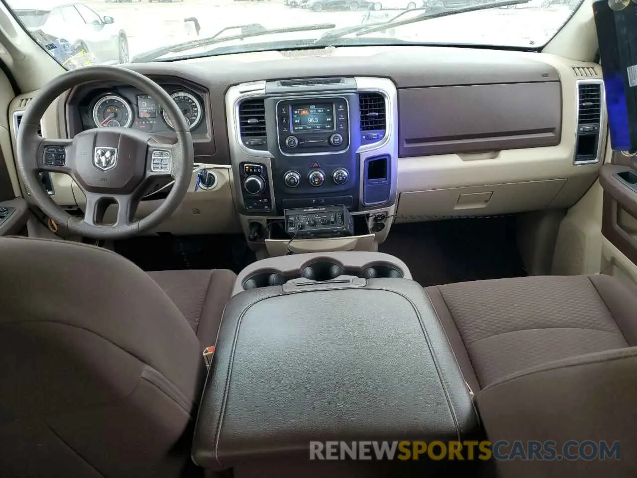 8 fotografías del automóvil dañado 1C6RR7TT0KS696398 RAM 1500 2019