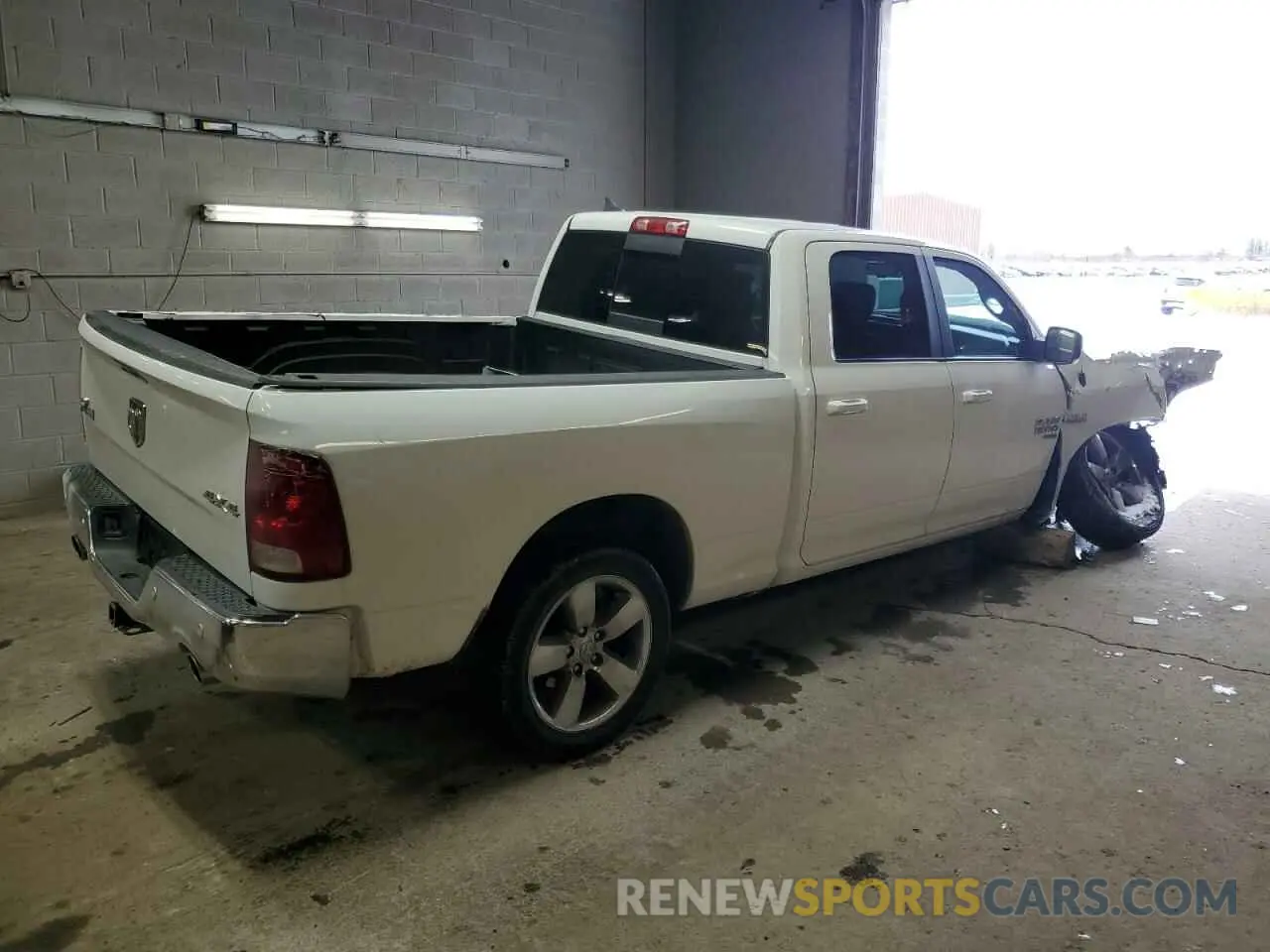 3 fotografías del automóvil dañado 1C6RR7TT0KS727620 RAM 1500 2019