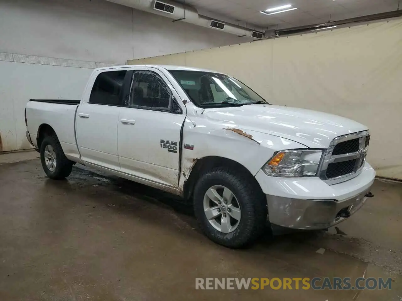 4 fotografías del automóvil dañado 1C6RR7TT1KS612234 RAM 1500 2019