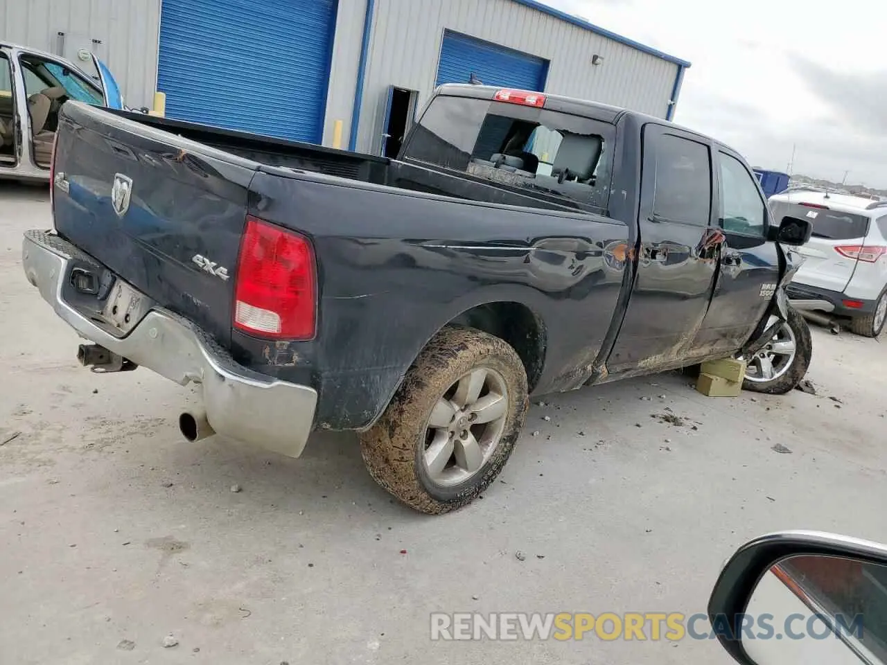 3 fotografías del automóvil dañado 1C6RR7TT4KS712943 RAM 1500 2019