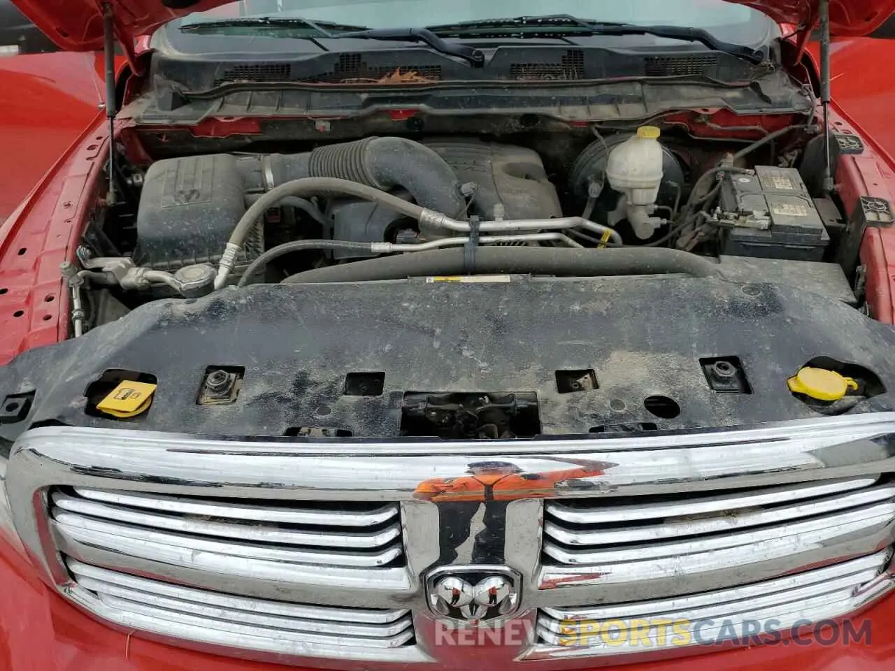 11 fotografías del automóvil dañado 1C6RR7TT6KS566965 RAM 1500 2019