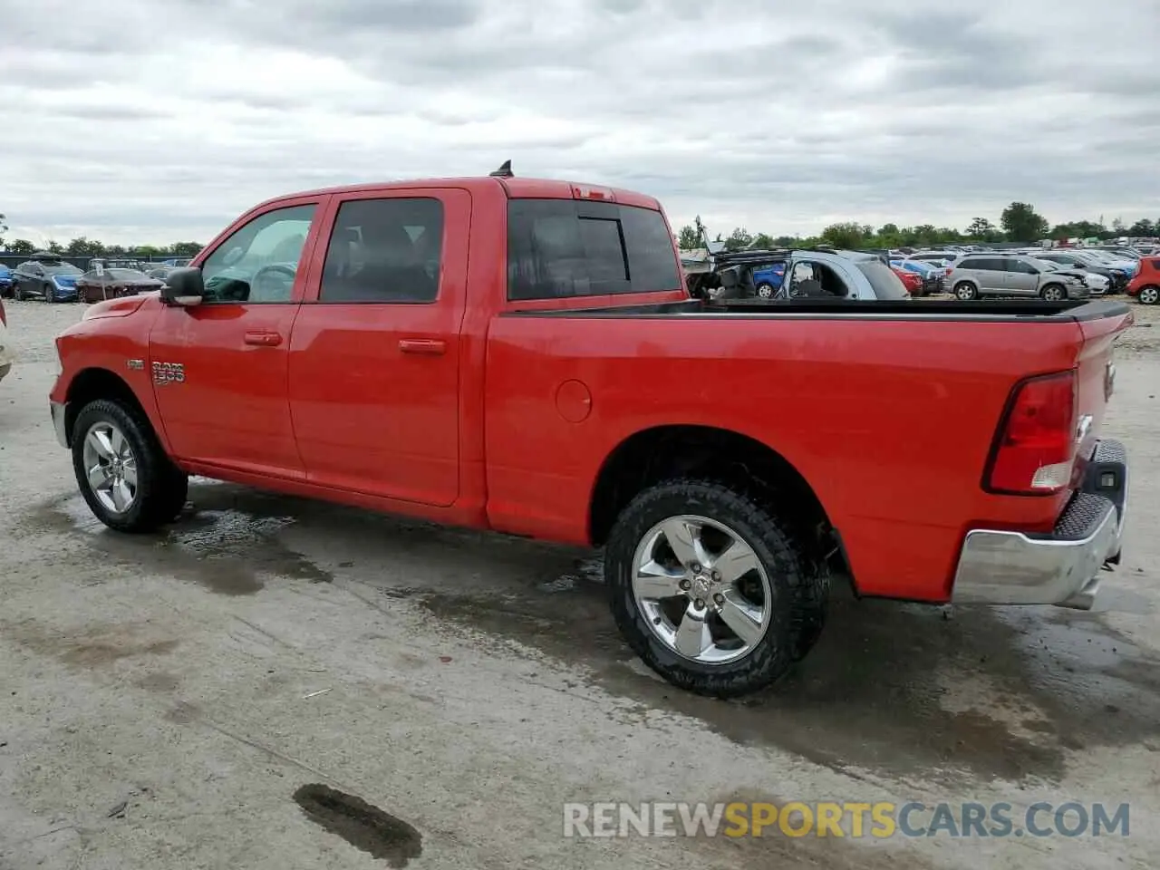 2 fotografías del automóvil dañado 1C6RR7TT6KS566965 RAM 1500 2019