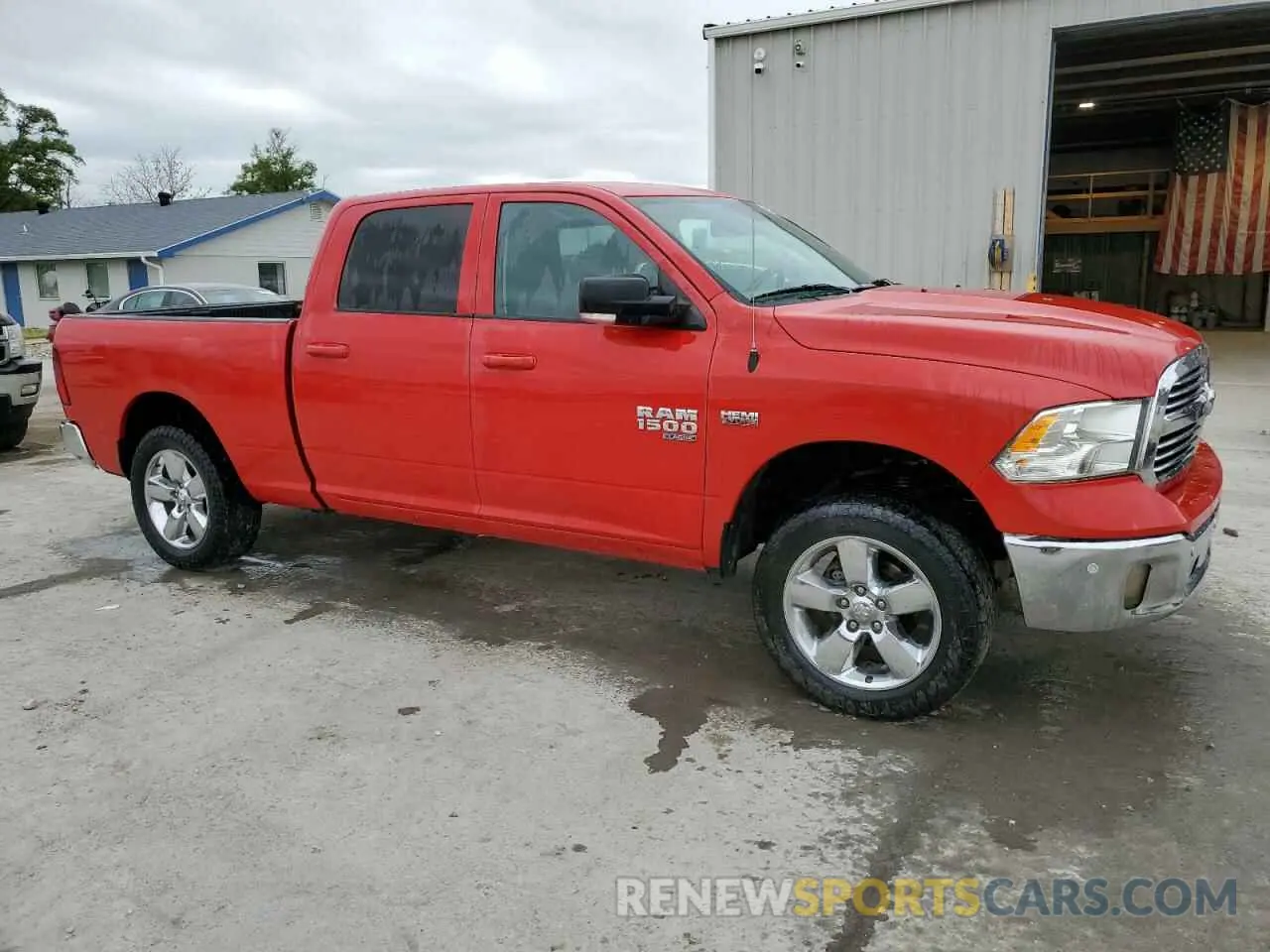 4 fotografías del automóvil dañado 1C6RR7TT6KS566965 RAM 1500 2019
