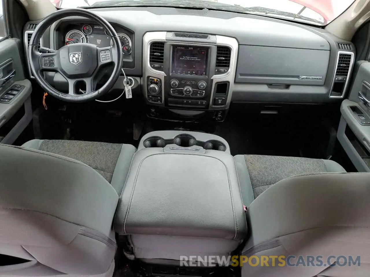 8 fotografías del automóvil dañado 1C6RR7TT6KS566965 RAM 1500 2019