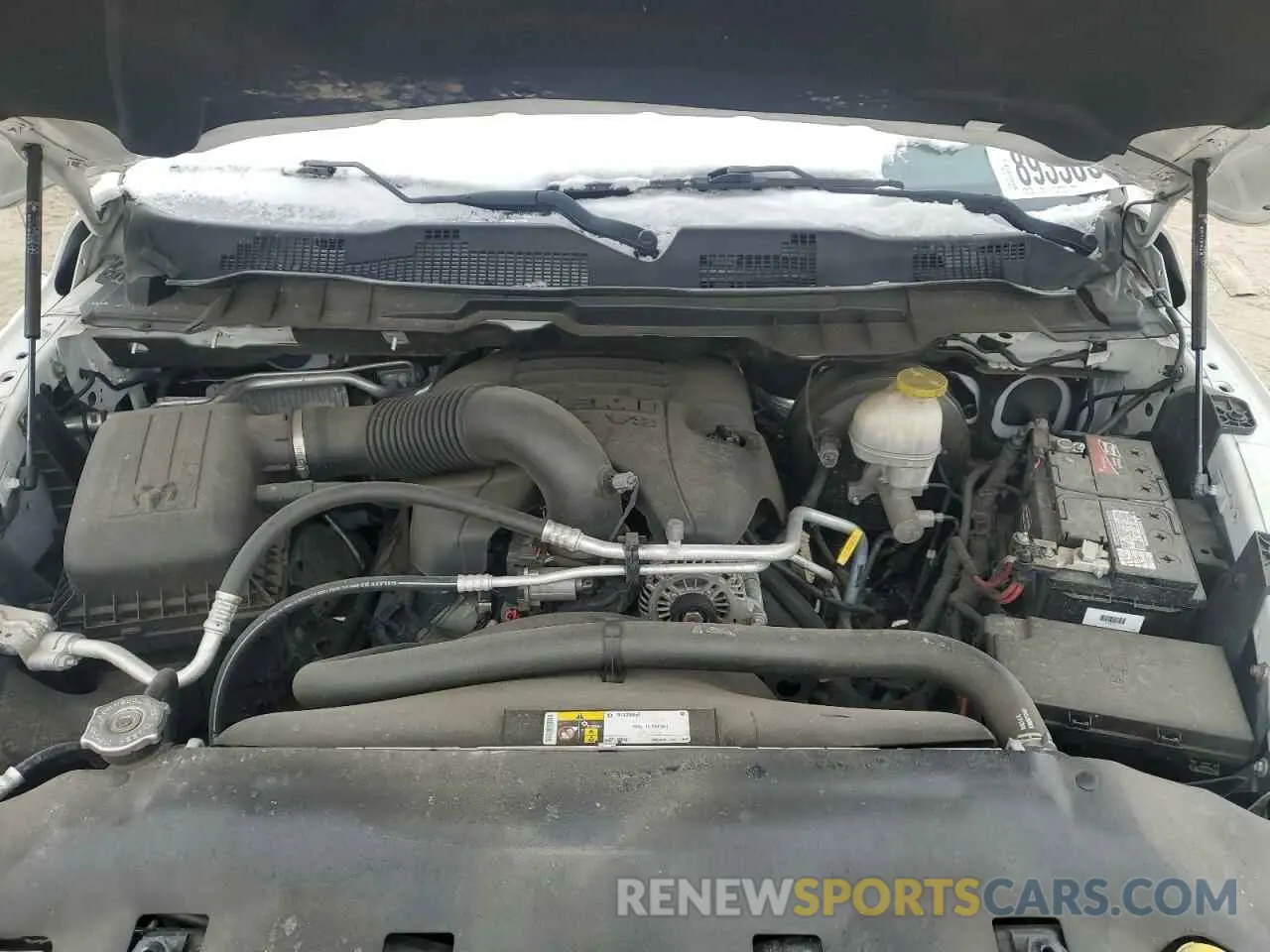 11 fotografías del automóvil dañado 1C6RR7TT6KS696275 RAM 1500 2019