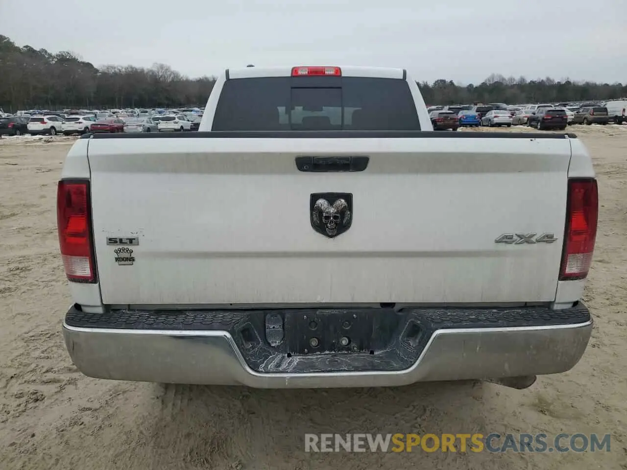6 fotografías del automóvil dañado 1C6RR7TT6KS696275 RAM 1500 2019