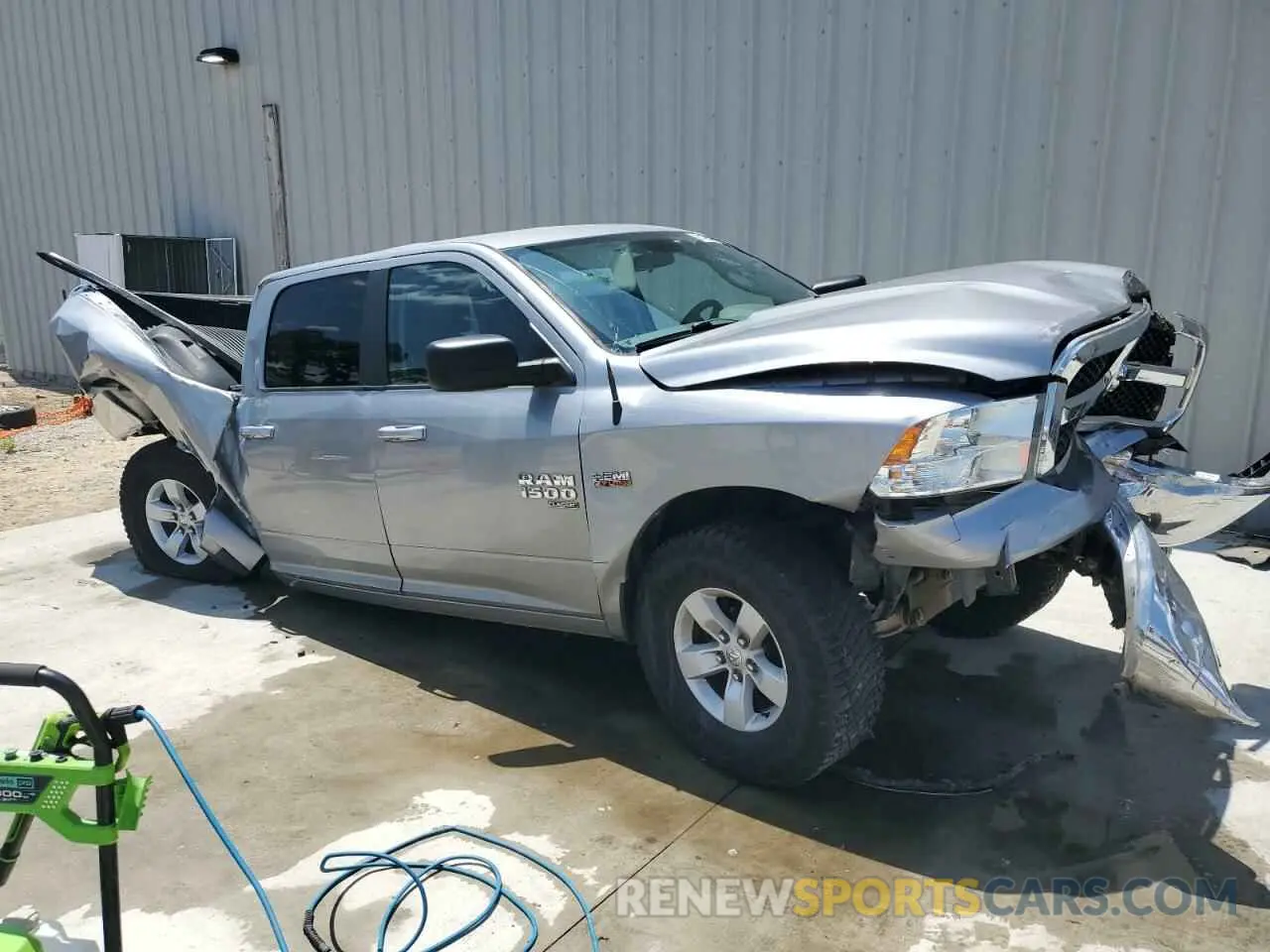 4 fotografías del automóvil dañado 1C6RR7TT6KS714855 RAM 1500 2019