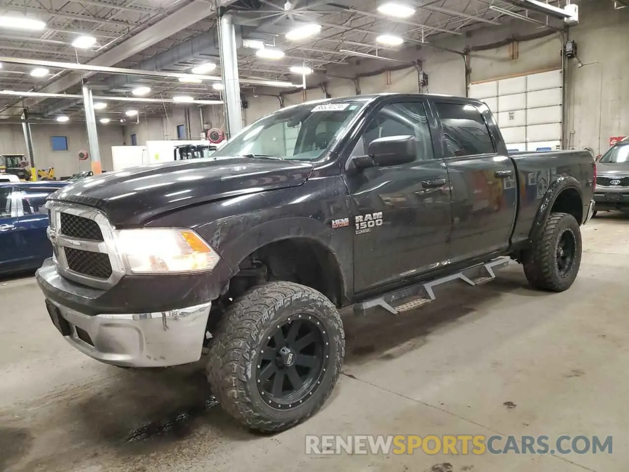 1 fotografías del automóvil dañado 1C6RR7TT7KS658960 RAM 1500 2019