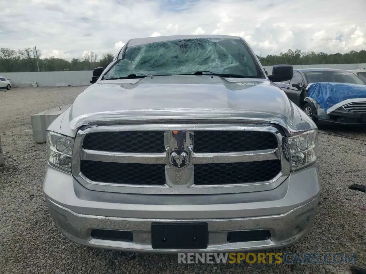 5 fotografías del automóvil dañado 1C6RR7TT9KS587633 RAM 1500 2019