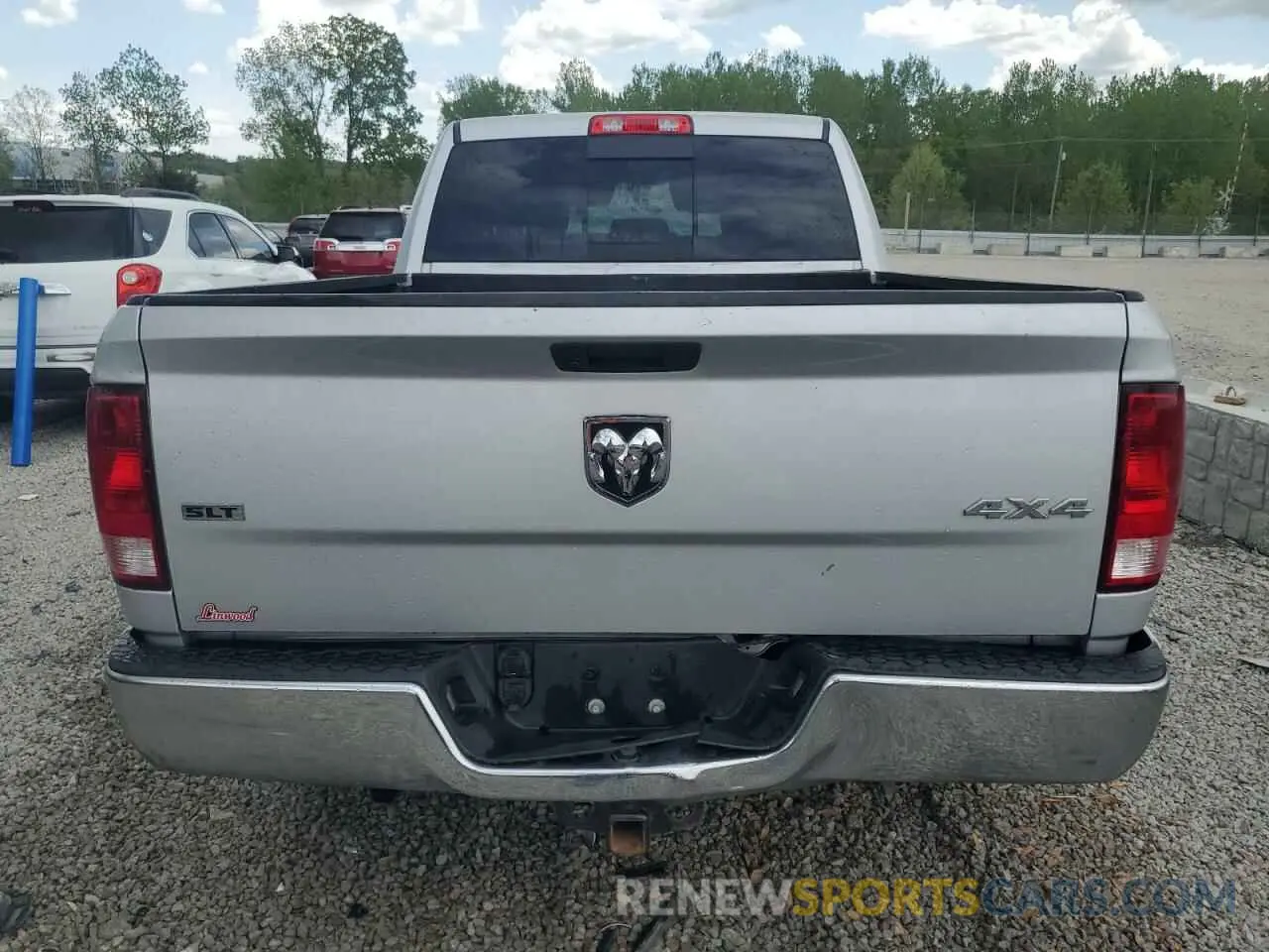 6 fotografías del automóvil dañado 1C6RR7TT9KS587633 RAM 1500 2019