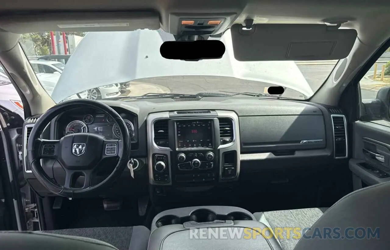 9 fotografías del automóvil dañado 1C6RR7TTXKS556018 RAM 1500 2019