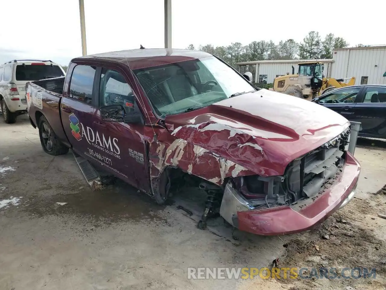 4 fotografías del automóvil dañado 1C6RR7TTXKS714504 RAM 1500 2019