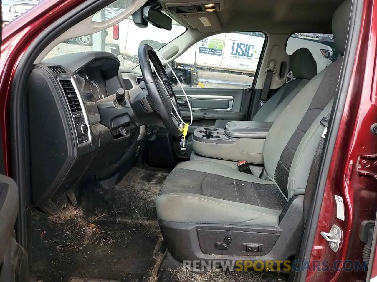 7 fotografías del automóvil dañado 1C6RR7TTXKS714504 RAM 1500 2019