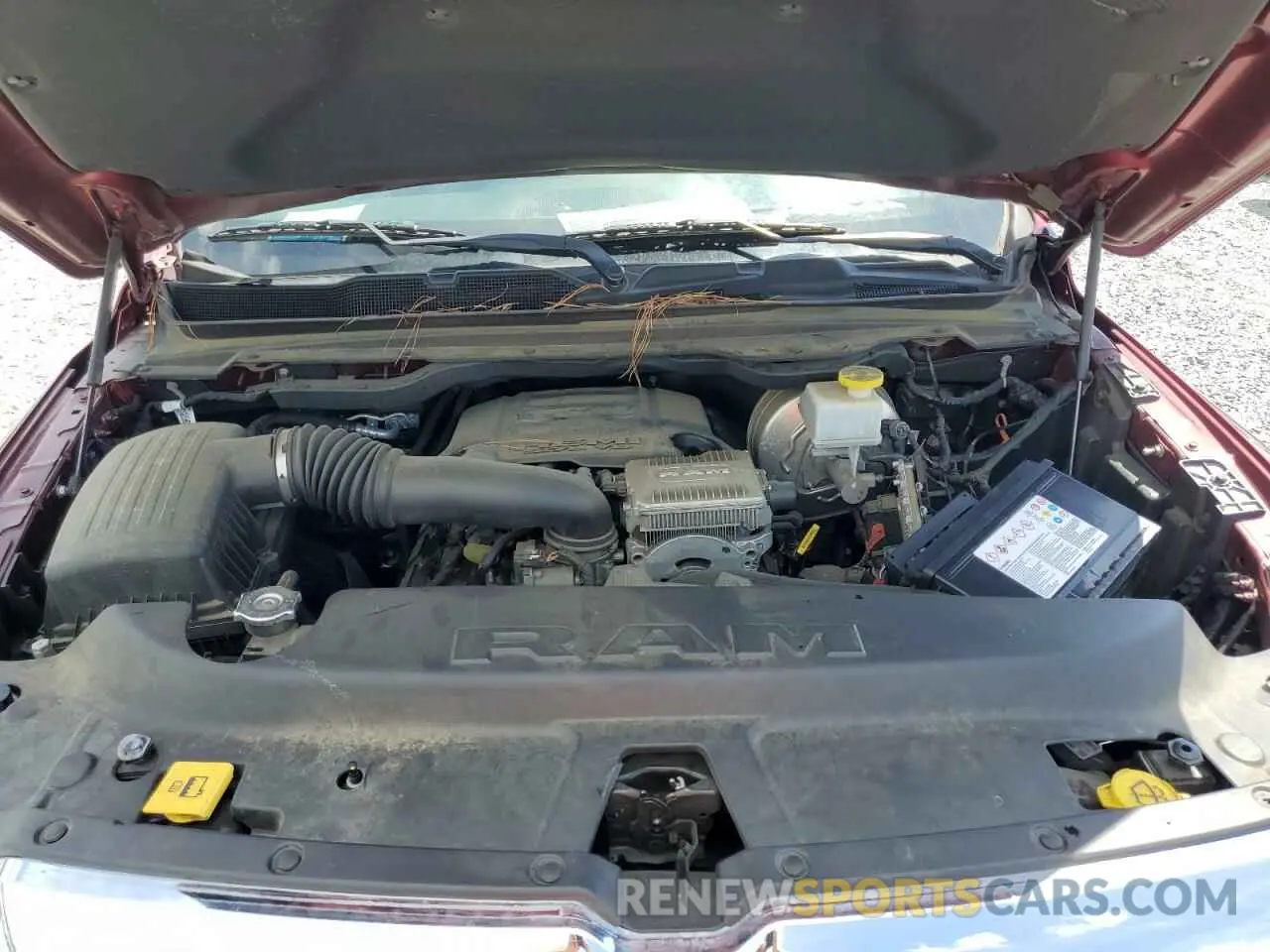 11 fotografías del automóvil dañado 1C6RREBT3KN639486 RAM 1500 2019