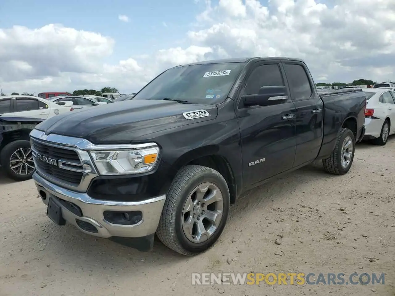 1 fotografías del automóvil dañado 1C6RREBT8KN747408 RAM 1500 2019