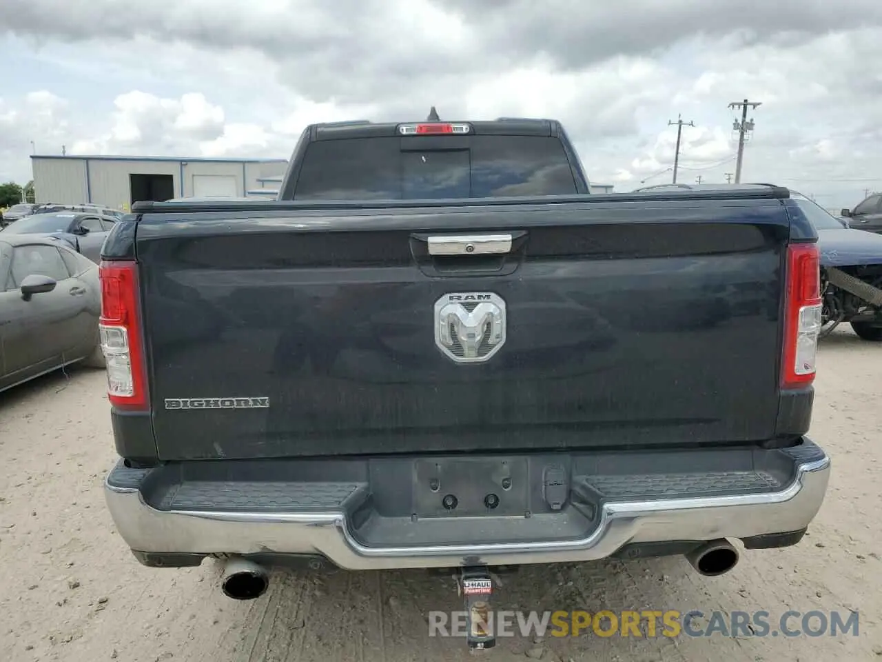 6 fotografías del automóvil dañado 1C6RREBT8KN747408 RAM 1500 2019
