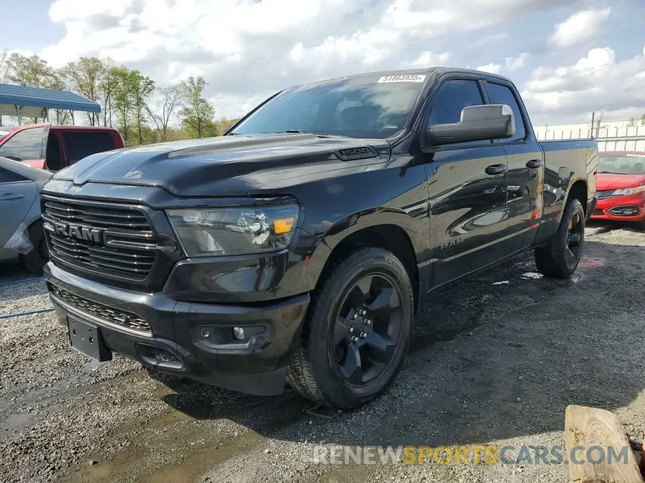1 fotografías del automóvil dañado 1C6RREBT9KN568519 RAM 1500 2019