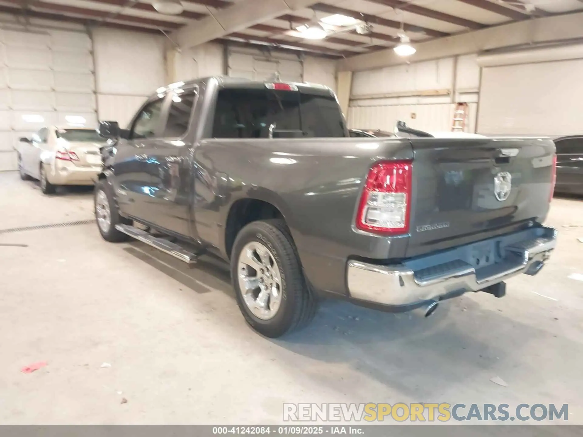 3 fotografías del automóvil dañado 1C6RREBT9KN617833 RAM 1500 2019