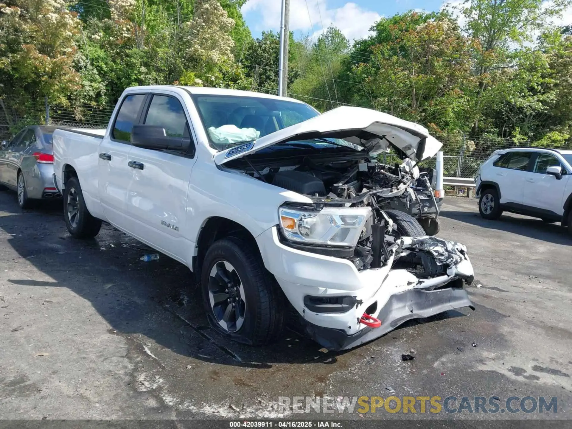1 fotografías del automóvil dañado 1C6RRECT2KN596550 RAM 1500 2019