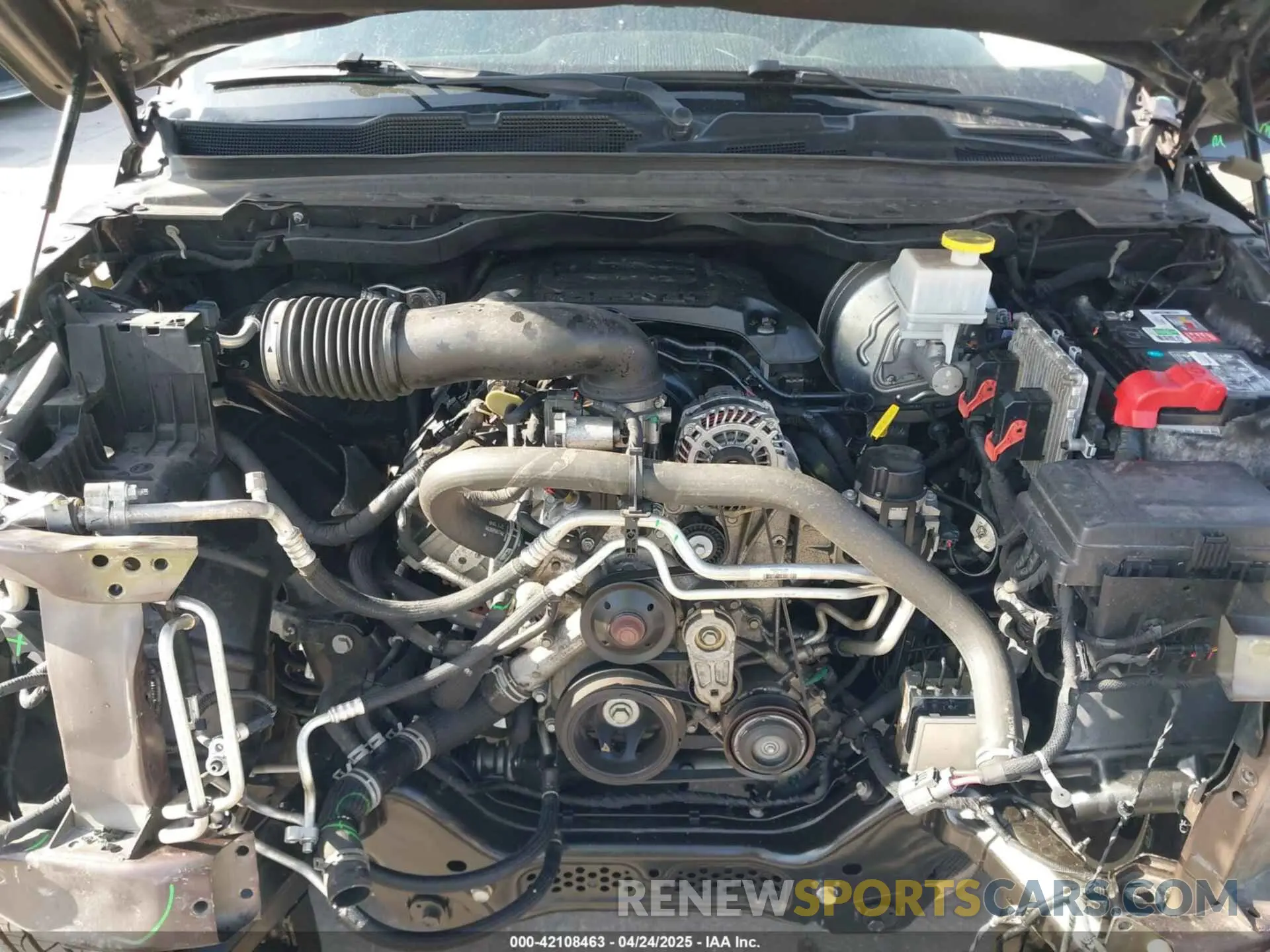 10 fotografías del automóvil dañado 1C6RRECT2KN614786 RAM 1500 2019