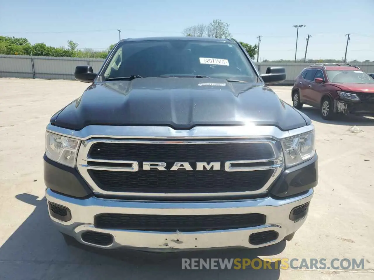 5 fotografías del automóvil dañado 1C6RRECT5KN568404 RAM 1500 2019