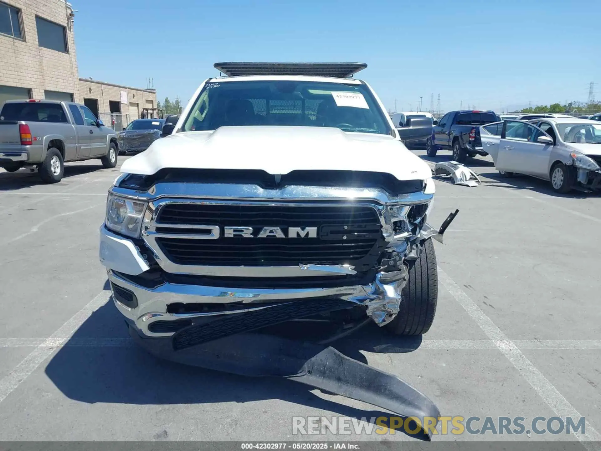6 fotografías del automóvil dañado 1C6RRECT6KN884457 RAM 1500 2019