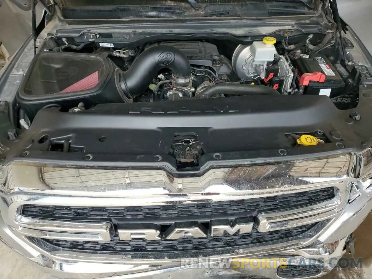 11 fotografías del automóvil dañado 1C6RRECT7KN745812 RAM 1500 2019