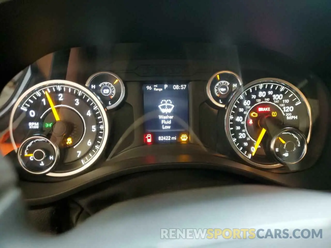 9 fotografías del automóvil dañado 1C6RRECT7KN745812 RAM 1500 2019