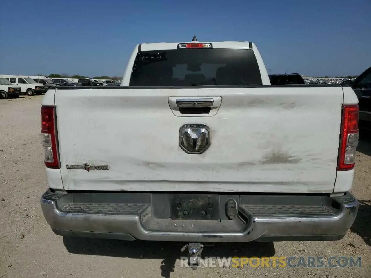 6 fotografías del automóvil dañado 1C6RREFG2KN666661 RAM 1500 2019
