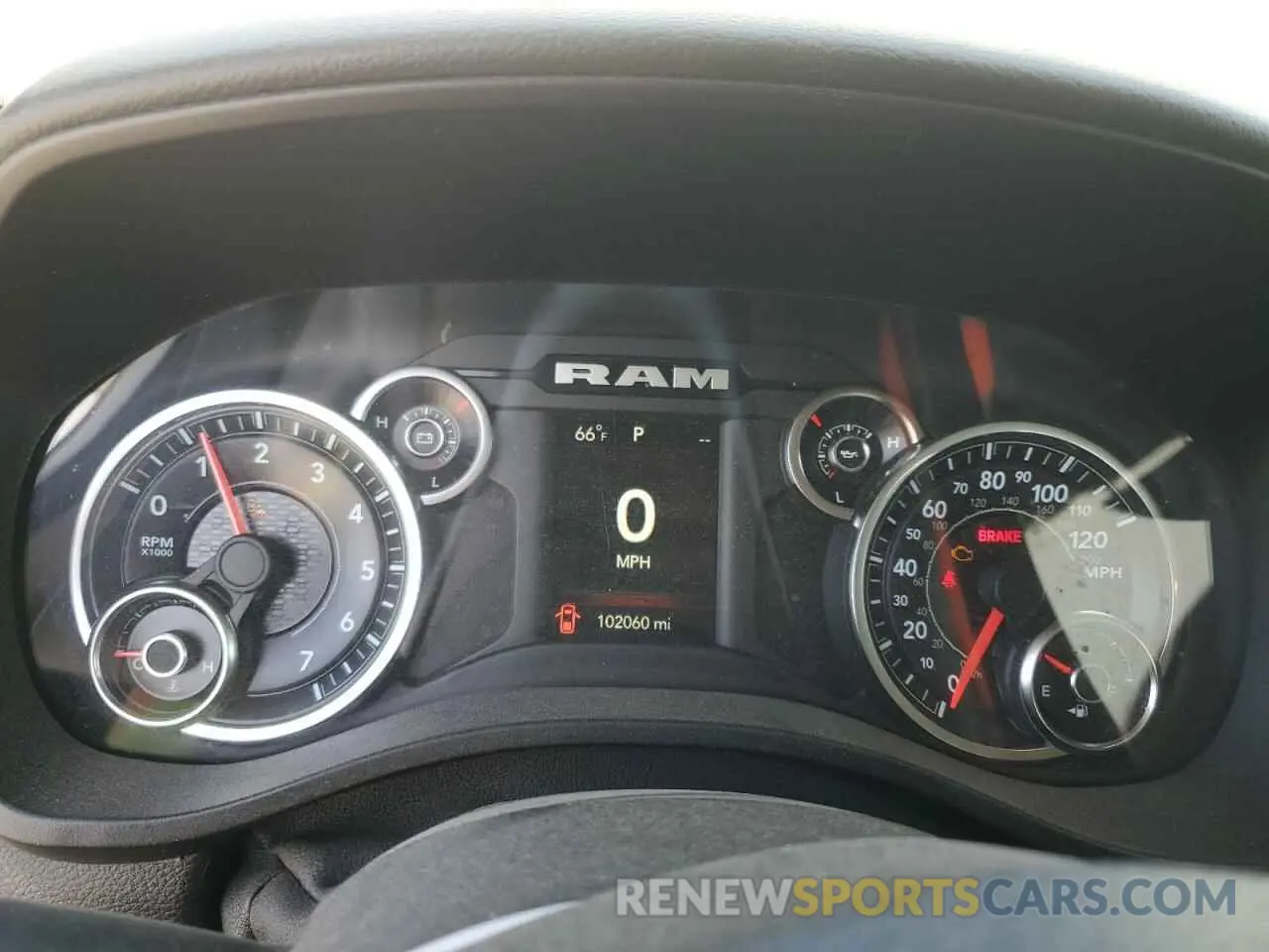 9 fotografías del automóvil dañado 1C6RREFG2KN666661 RAM 1500 2019