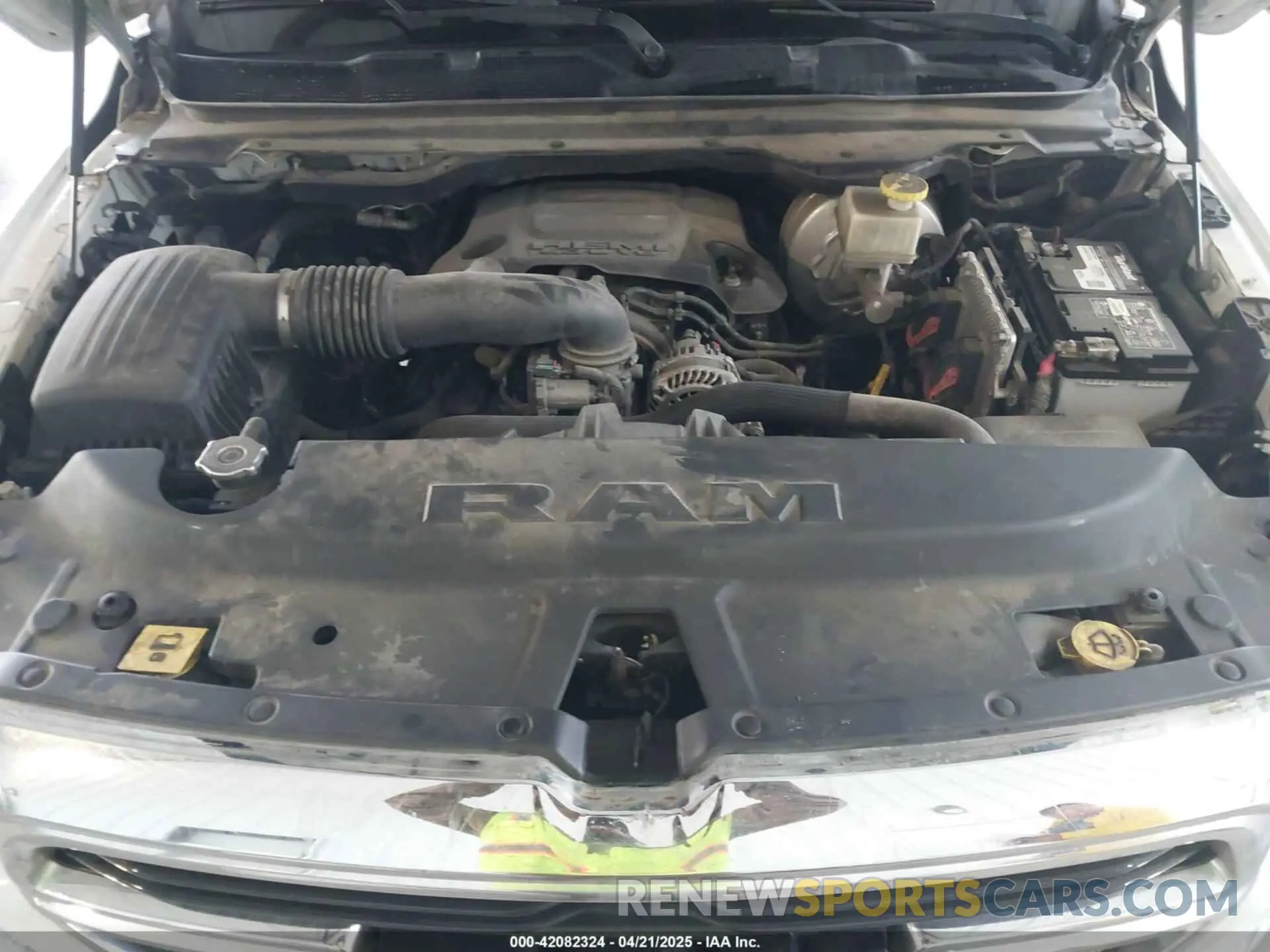 10 fotografías del automóvil dañado 1C6RREFT0KN604351 RAM 1500 2019