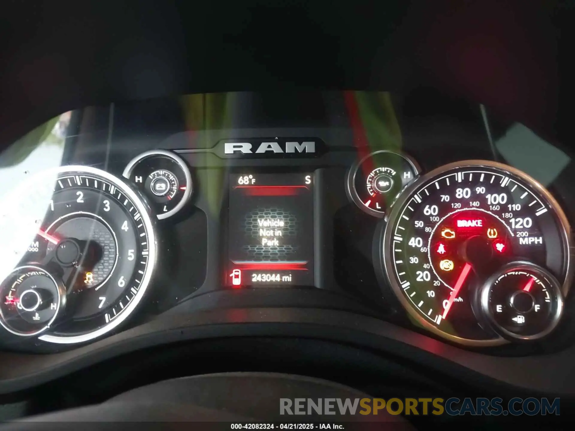 7 fotografías del automóvil dañado 1C6RREFT0KN604351 RAM 1500 2019