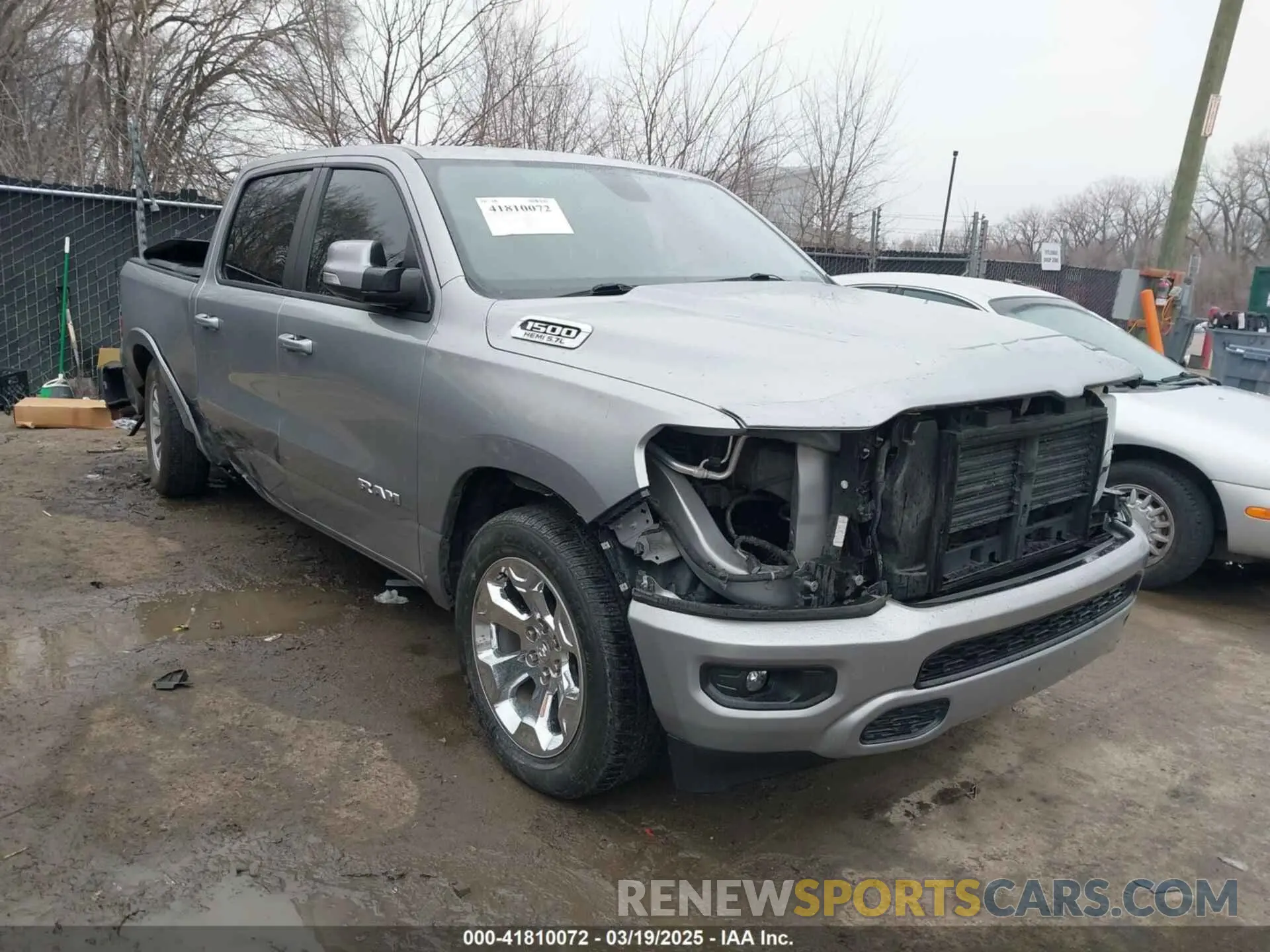 1 fotografías del automóvil dañado 1C6RREFT0KN705714 RAM 1500 2019