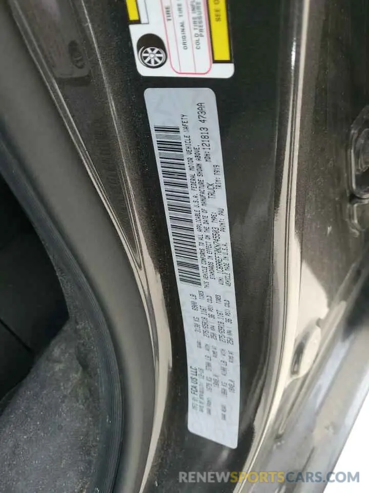 12 fotografías del automóvil dañado 1C6RREFT0KN745503 RAM 1500 2019