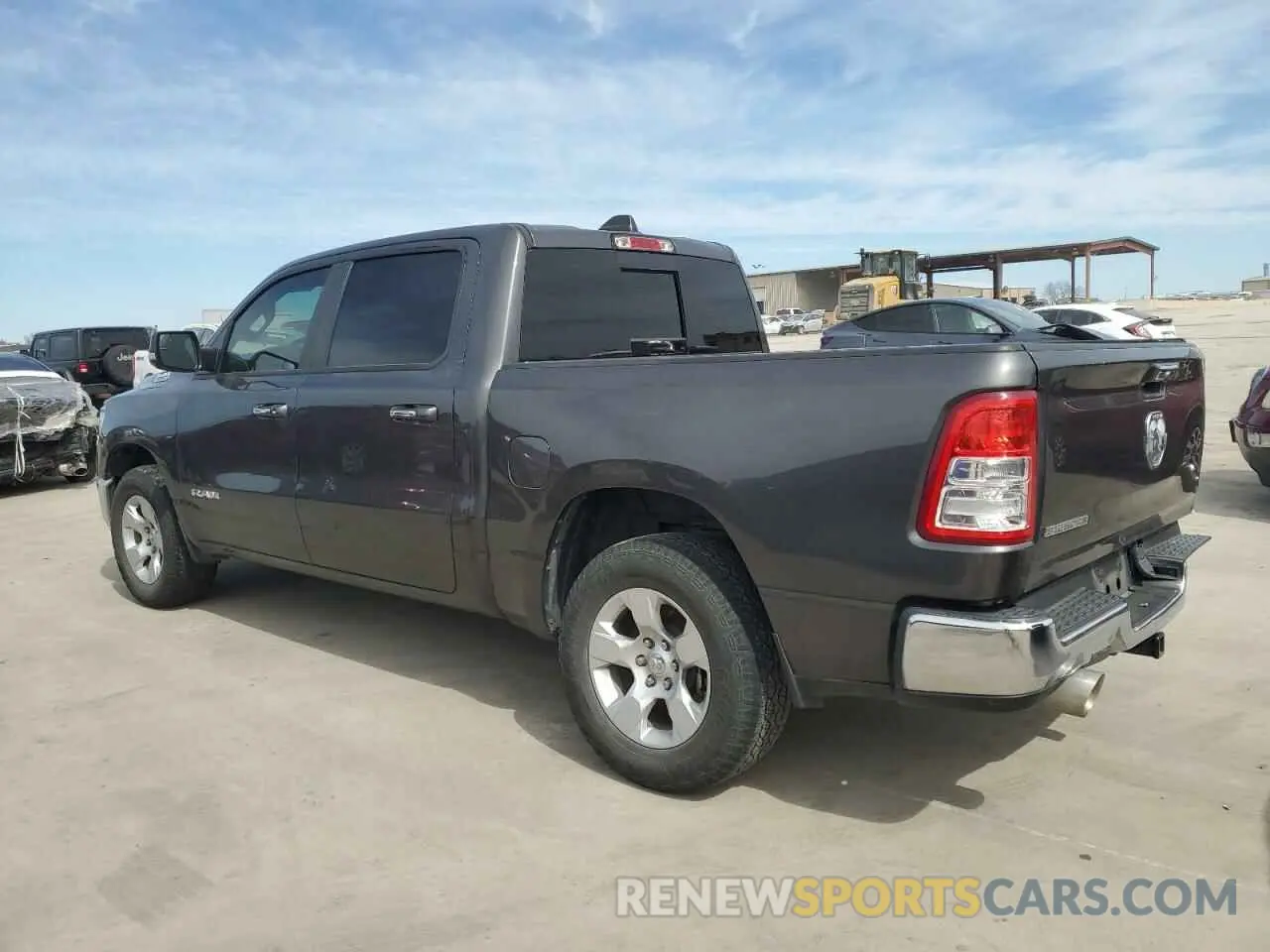 2 fotografías del automóvil dañado 1C6RREFT0KN745503 RAM 1500 2019
