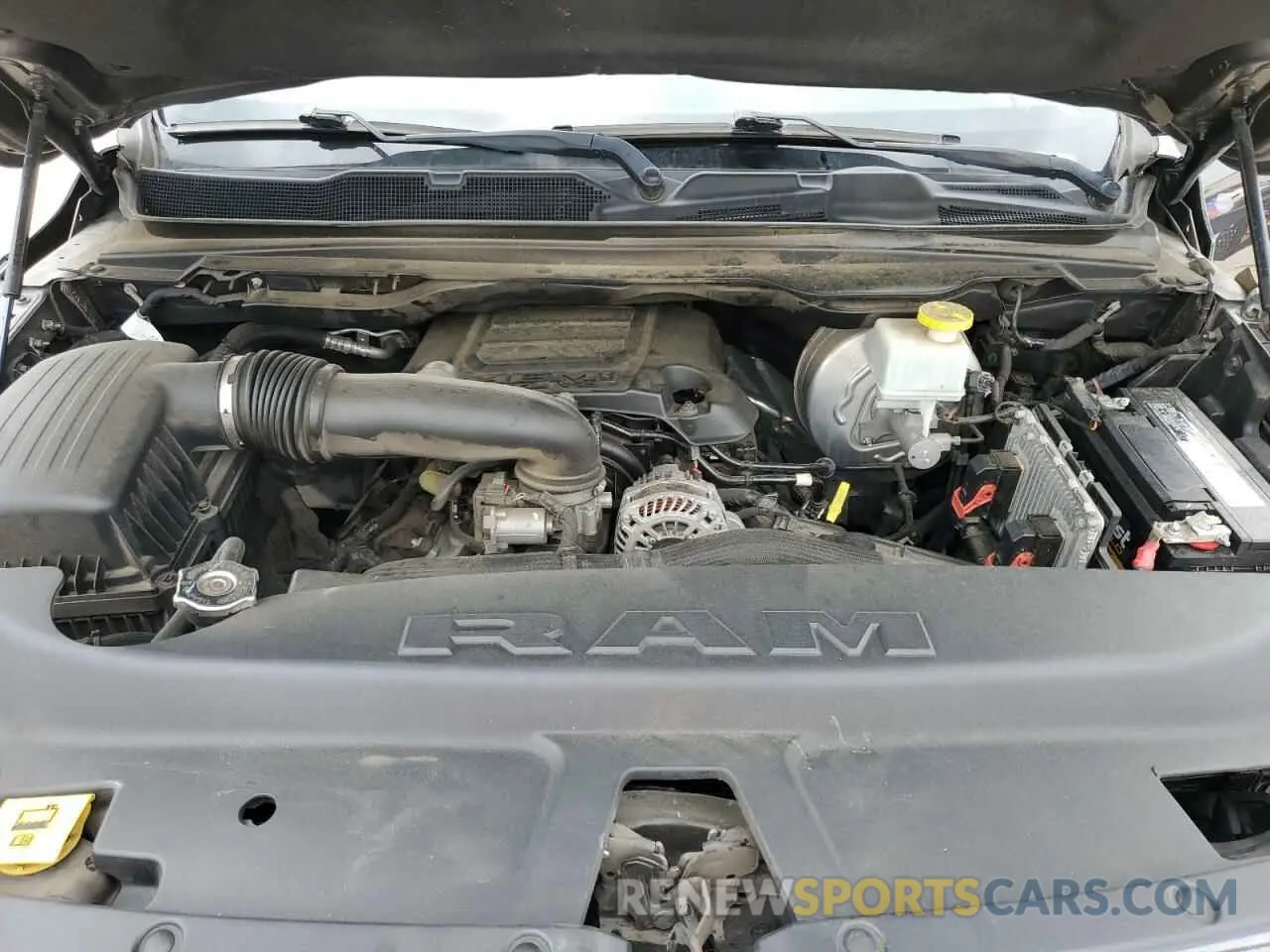 11 fotografías del automóvil dañado 1C6RREFT1KN523200 RAM 1500 2019