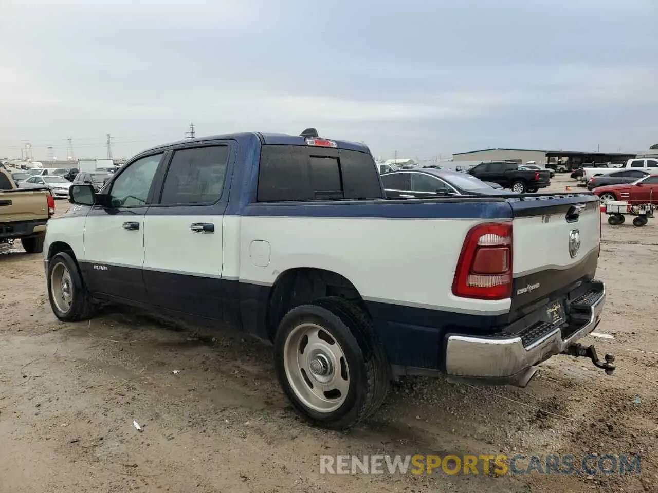 2 fotografías del automóvil dañado 1C6RREFT2KN530950 RAM 1500 2019
