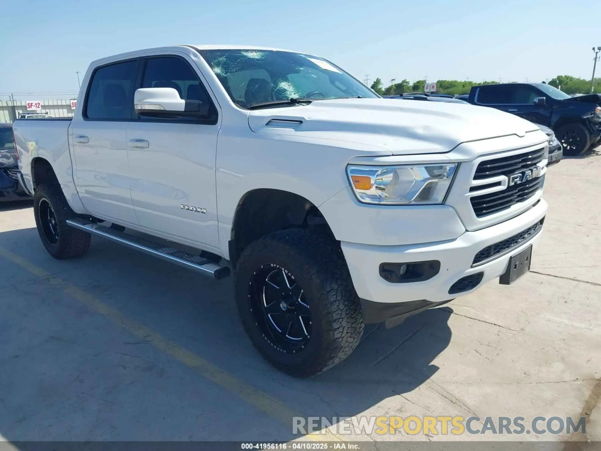 1 fotografías del automóvil dañado 1C6RREFT3KN717033 RAM 1500 2019
