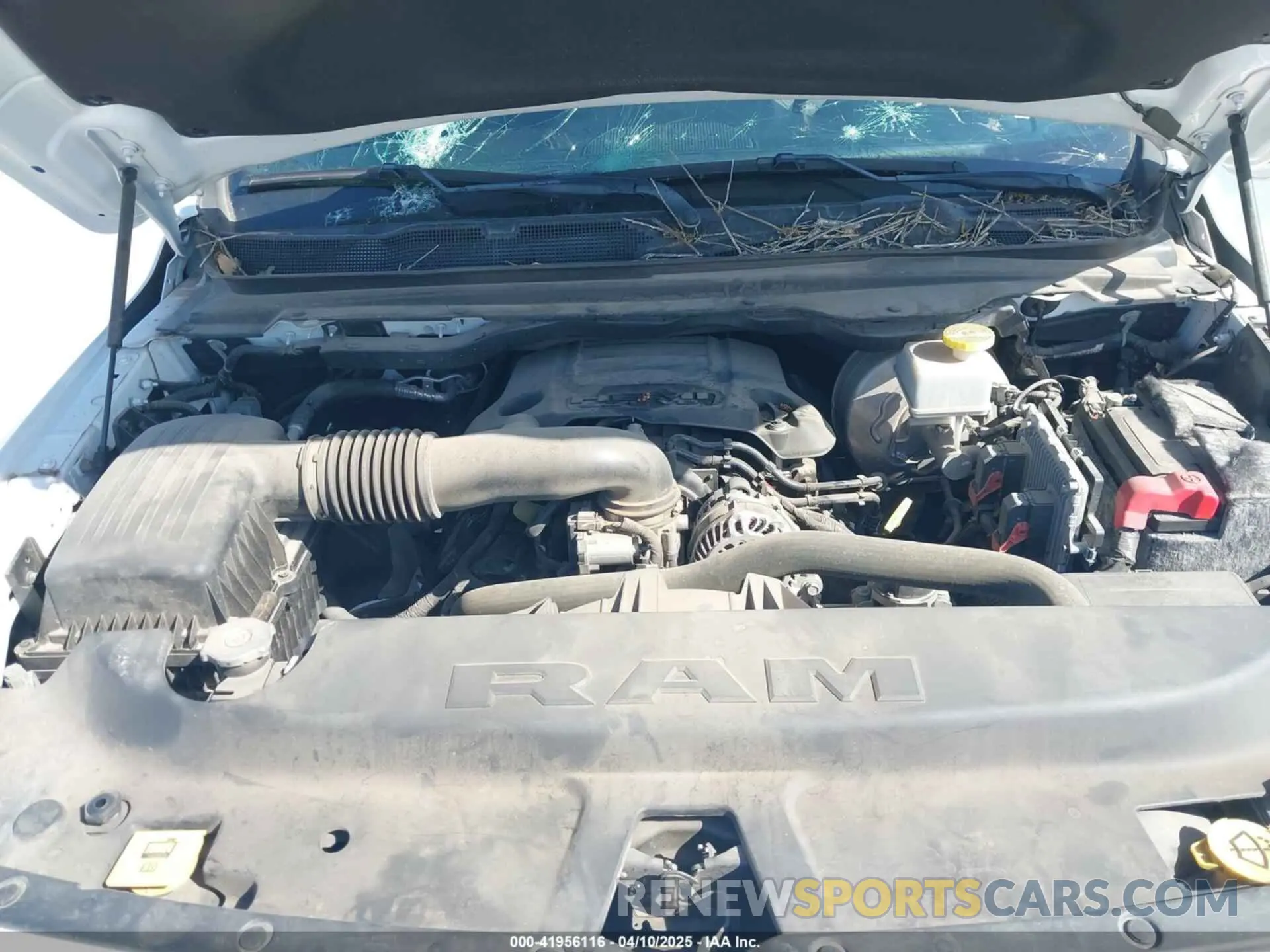 10 fotografías del automóvil dañado 1C6RREFT3KN717033 RAM 1500 2019