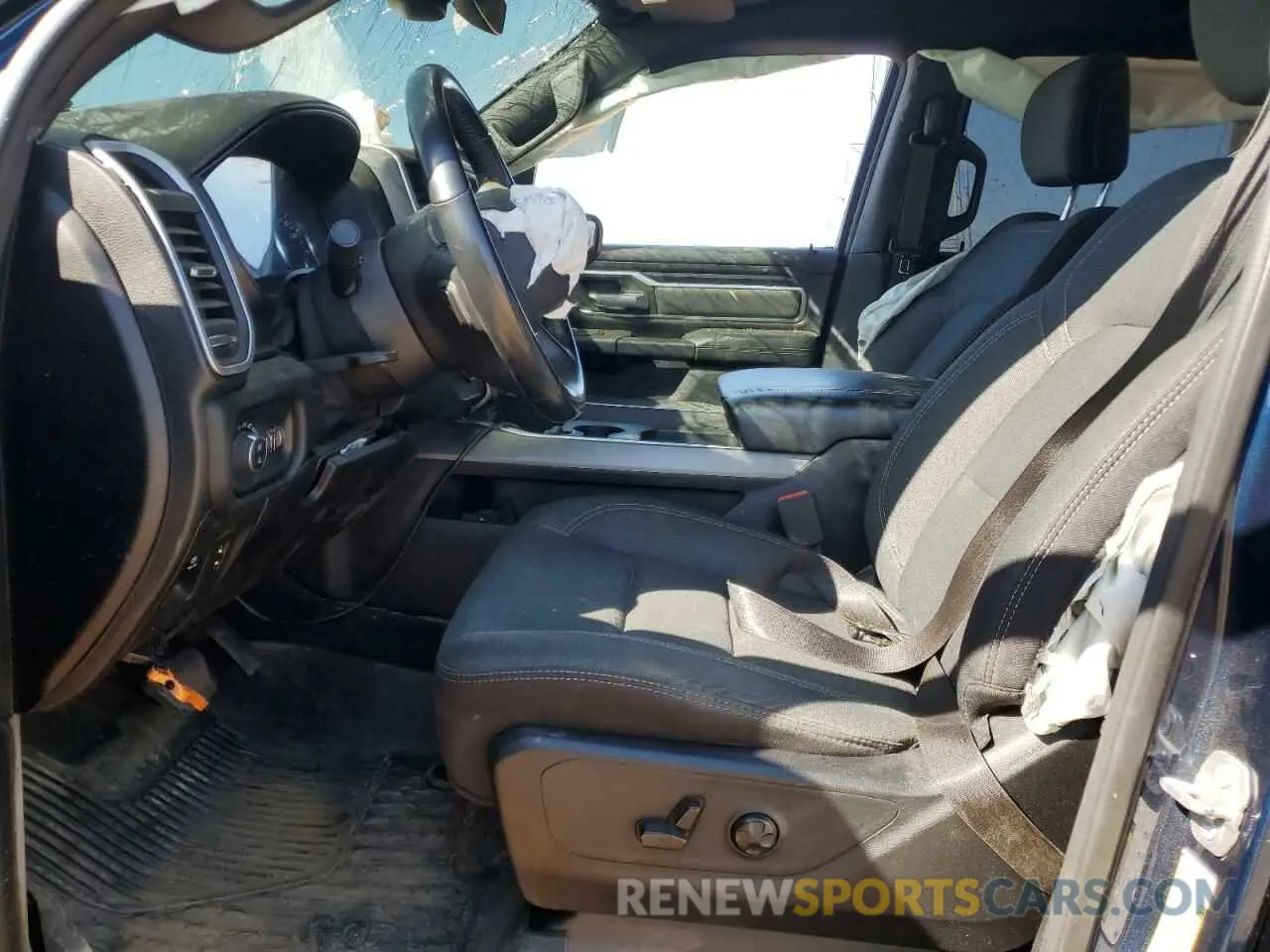 7 fotografías del automóvil dañado 1C6RREFT3KN828147 RAM 1500 2019