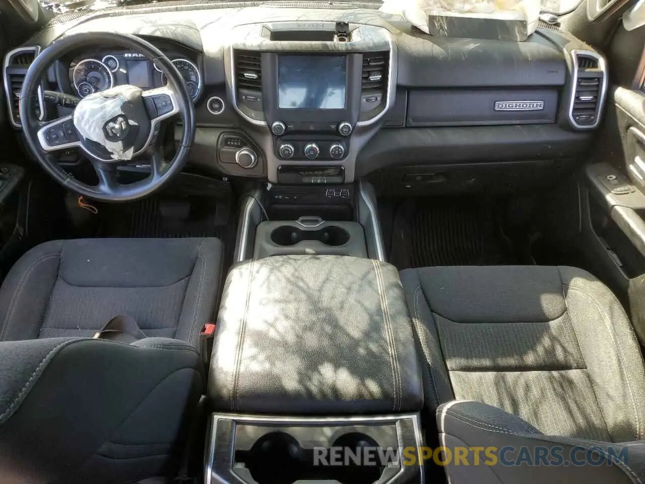 8 fotografías del automóvil dañado 1C6RREFT3KN828147 RAM 1500 2019