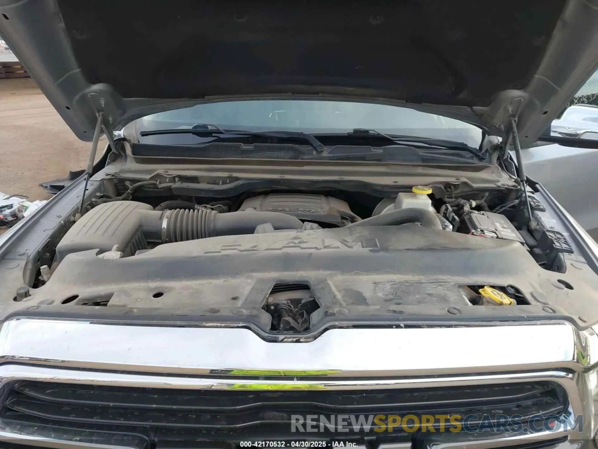 10 fotografías del automóvil dañado 1C6RREFT4KN828335 RAM 1500 2019