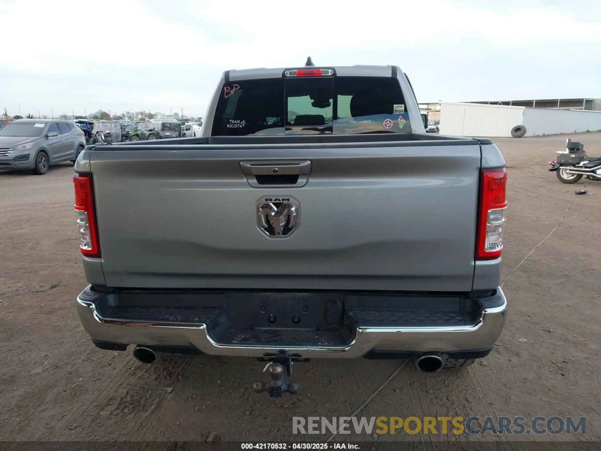 16 fotografías del automóvil dañado 1C6RREFT4KN828335 RAM 1500 2019