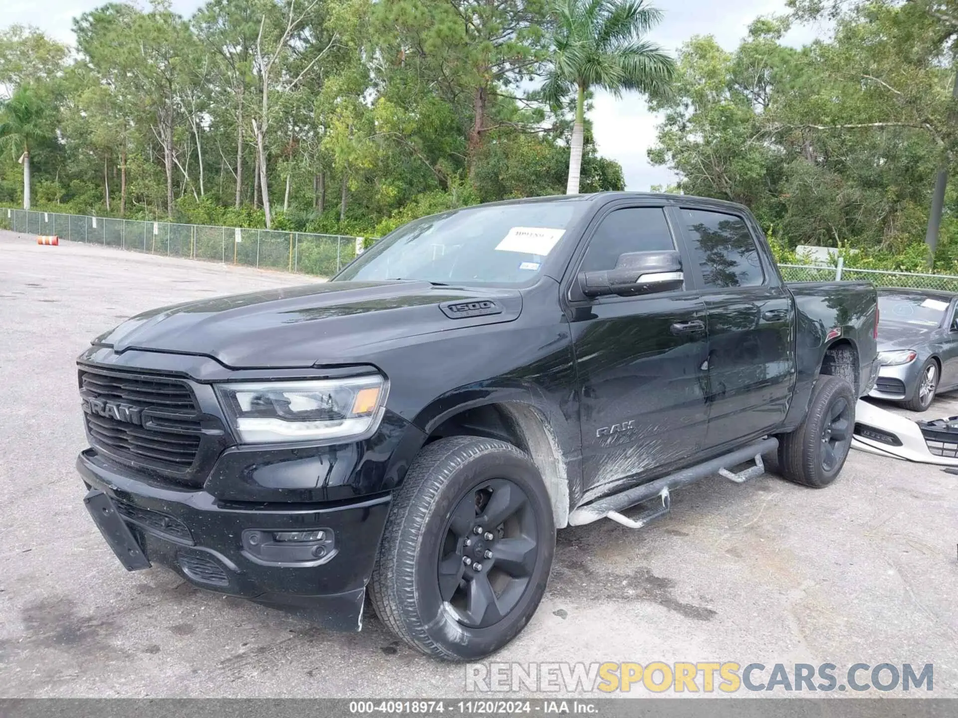2 fotografías del automóvil dañado 1C6RREFT4KN852103 RAM 1500 2019