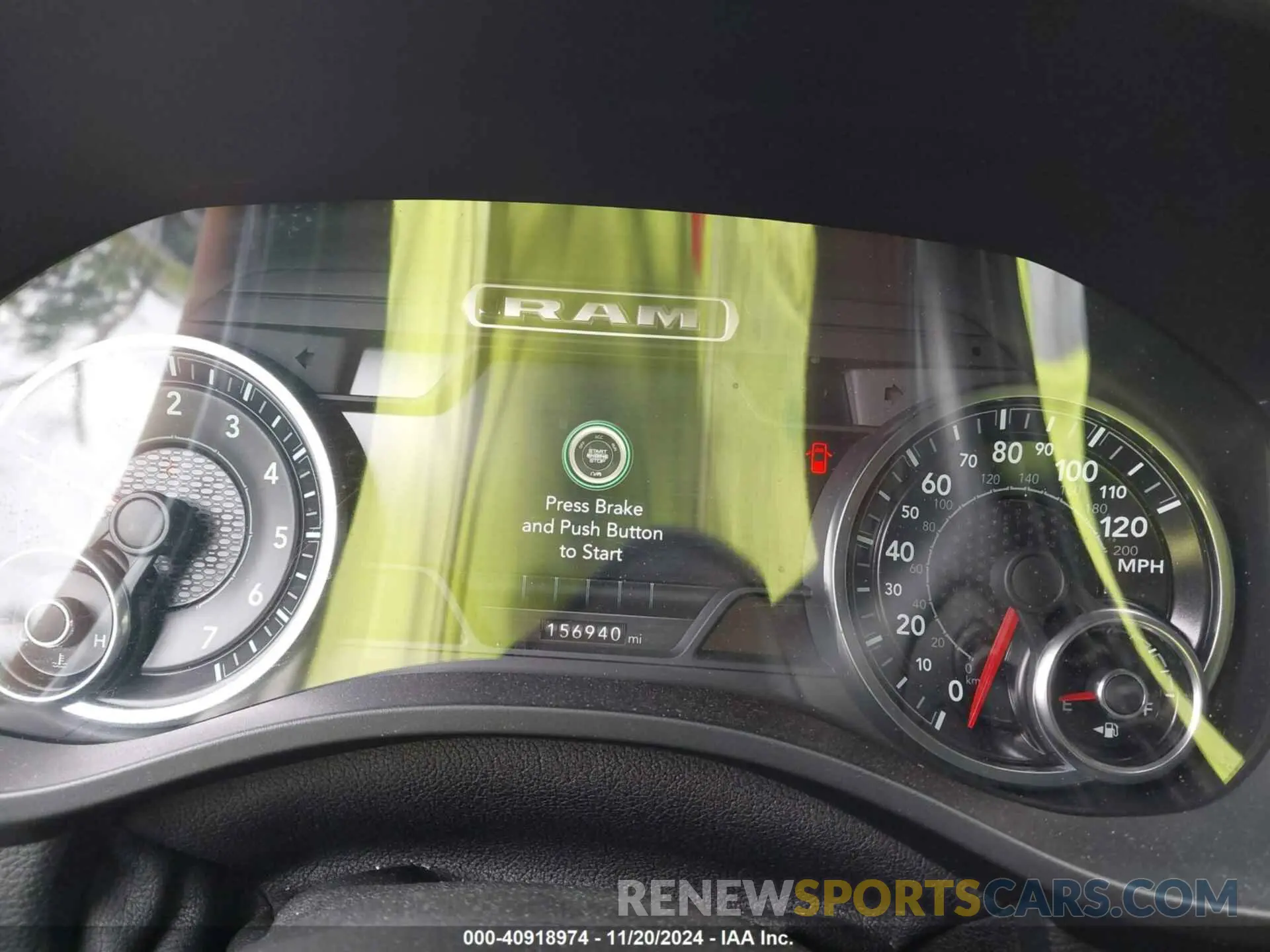 7 fotografías del automóvil dañado 1C6RREFT4KN852103 RAM 1500 2019